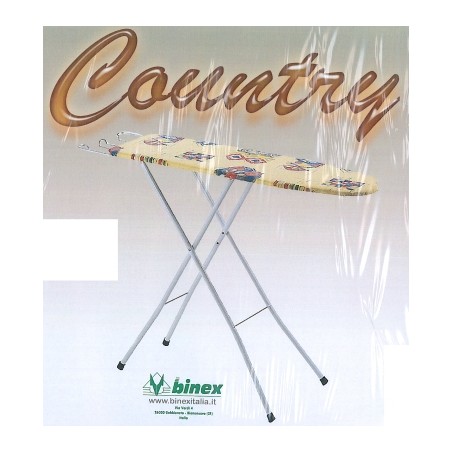 Asse da stiro COUNTRY piano da 108x31cm