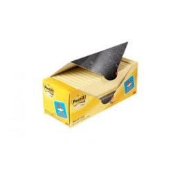 POST-IT foglietti gialli riposizi.li 75x75mm 16+4omaggio blocchi da100fg  3M654