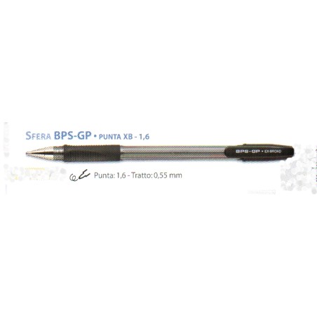 Penna a SFERA PILOT BPS-GP Ex.Broad punta 1.6