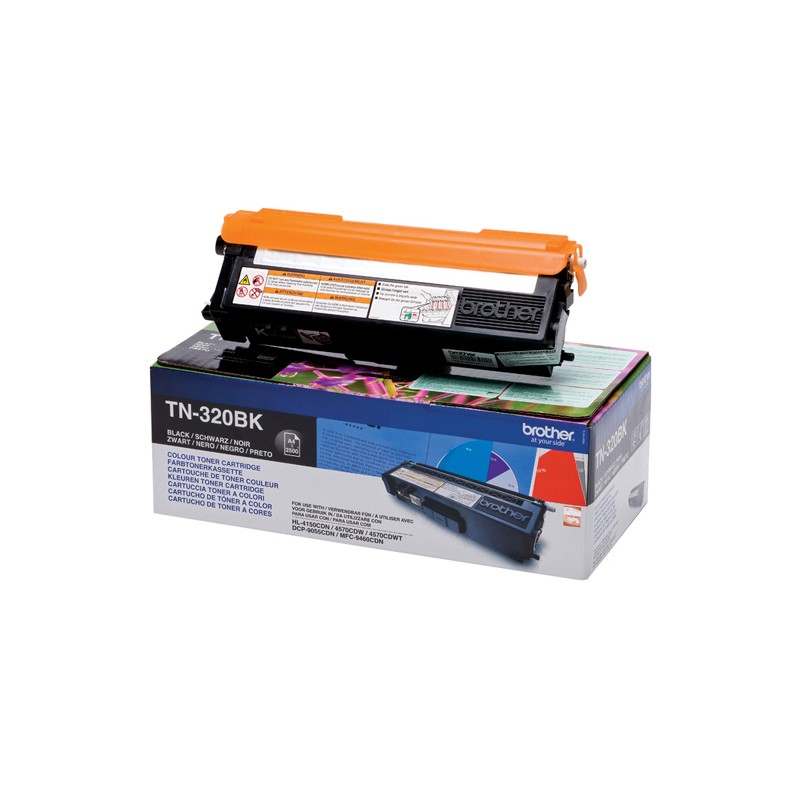 Brother TN320BK Toner Nero 2500 pag