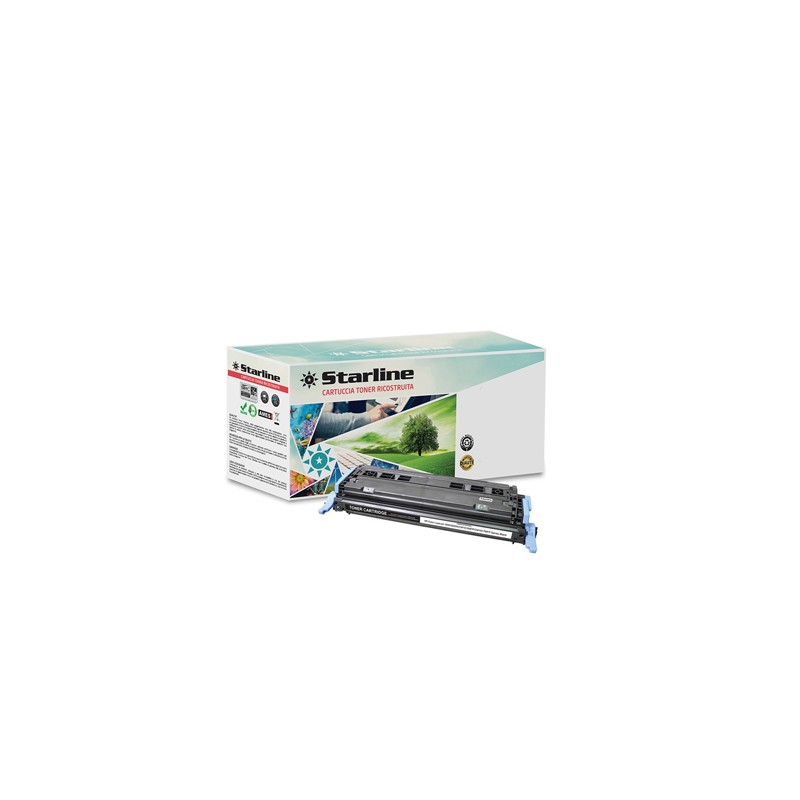 C.H/Packard Q6000 Lasercolor 2600 toner nero rigenerata 2500pag