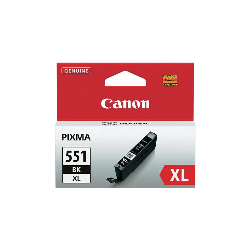 Canon CLI551BK XL IP8750 MG5650 refil nero