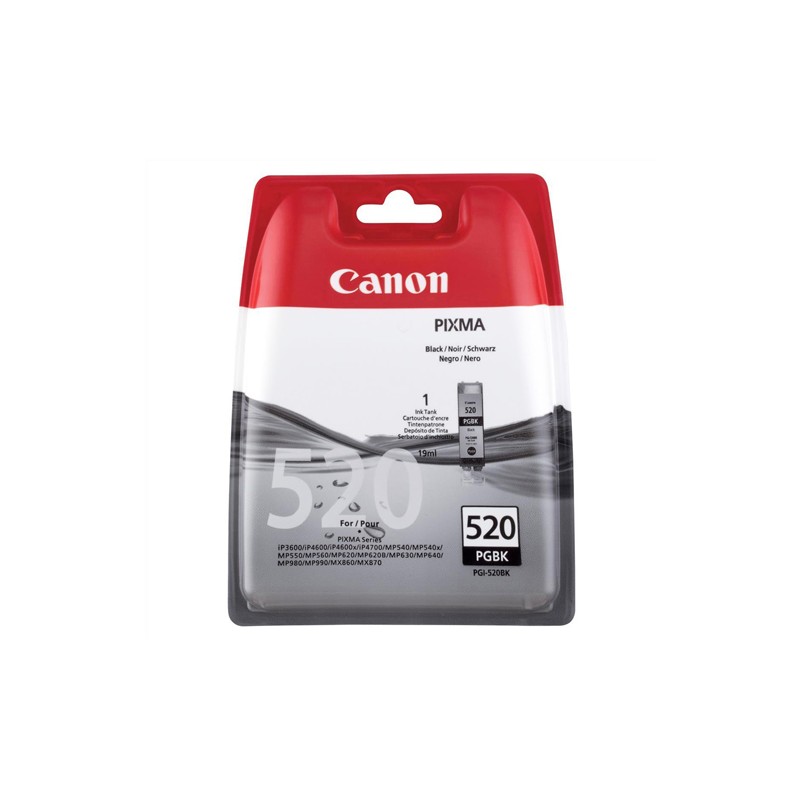 Canon PGI520BK Cartuccia nero 334 pag Pixma IP3600 4600 MP540