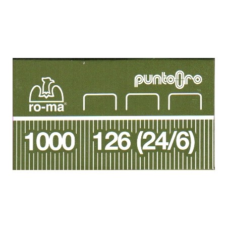 Punti ROMA Maestri 1000 punti oro 126-24/6 UNI