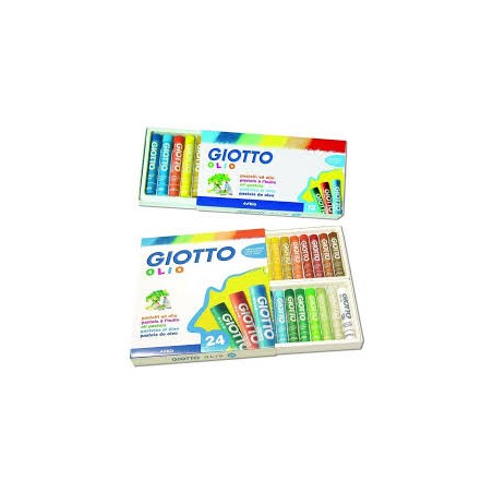 Pastelli GIOTTO a olio in sc.12pz.