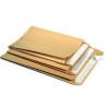 Pacco 250 buste avana a sacco con sofffietto 30x40cm 120gr. con strip