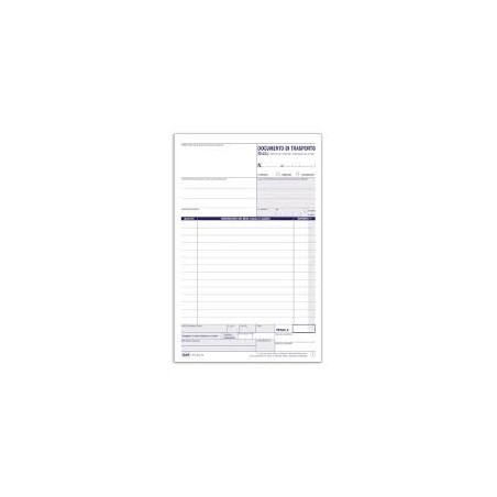 Documento di trasporto Ddt 2copie blocco F.to 31x21 autoricalcanti EDIPRO